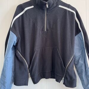 FP Movement mock Neck Zipper Fleece